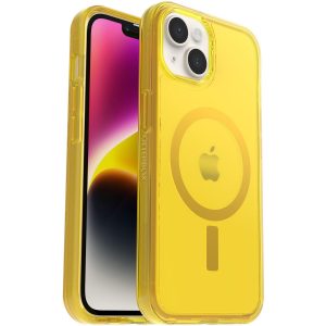 iPhone 14 Symmetry Series Clear for MagSafe Case Sun Day (Yellow) | OtterBox Apple iPhone