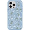 iPhone 15 Pro Max Symmetry Series Clear Case for MagSafe Dawn Floral (Blue) | OtterBox Apple iPhone