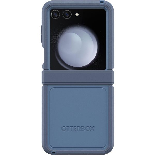 Galaxy Z Flip5 Defender Series XT Case Baby Blue Jeans (Blue) | OtterBox Samsung