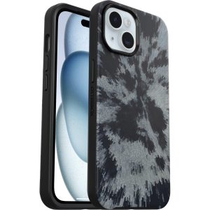 iPhone 15, iPhone 14 and iPhone 13 Symmetry Series Case for MagSafe Burnout Sky (Black) | OtterBox Apple iPhone