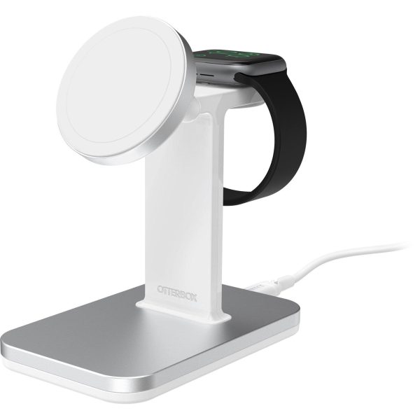 2-in-1 Charging Station with MagSafe Future (White) | OtterBox MagSafe