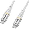 USB-C to USB-C Fast Charge Cable – Premium Cloudy Sky (White) | OtterBox Cables