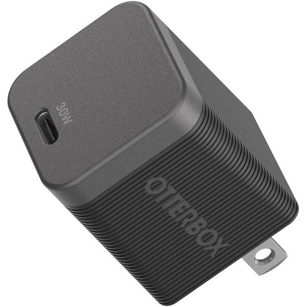 Premium Pro Fast Charge USB-C Wall Charger – 30W Nightshade (Black) | OtterBox Wall Charging