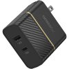 USB-C and USB-A Fast Charge Dual Port Wall Charger, 30W Combined Black Shimmer | OtterBox Wall Charging