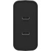 USB-C Fast Charge Dual Port Wall Charger, 50W Combined Black Shimmer | OtterBox Wall Charging